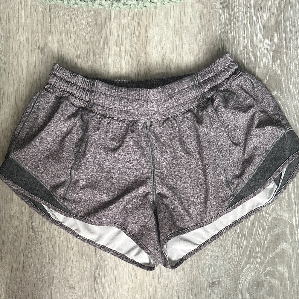 lululemon athletica grey shorts
